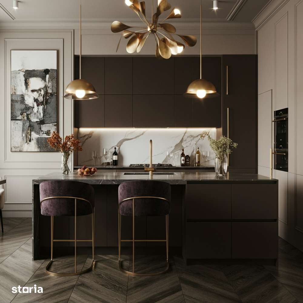Proiect de lux, Marriott, 3 camere, imobil premium, zona centrala - Imagine principală: 3/32
