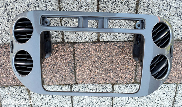 DEKOR OSŁONA KONSOLI KRATKI NAWIEWU ŚRODKOWE TIGUAN 5N LIFT 5N0858071E