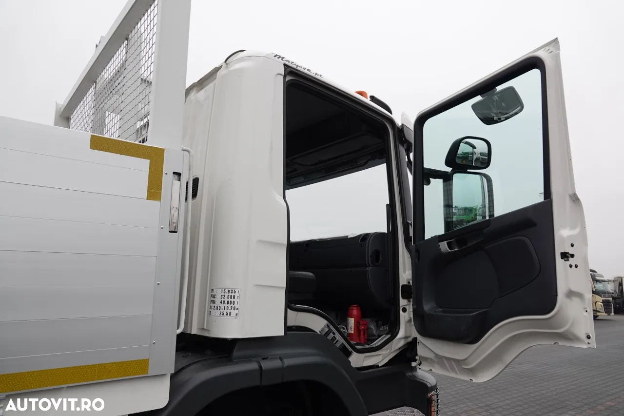 Scania P 450 / 8x4 / HDS PALFINGER PK 23002 / CUTIE - 7 metri / EURO 6 / RADIO CONTROL - 37
