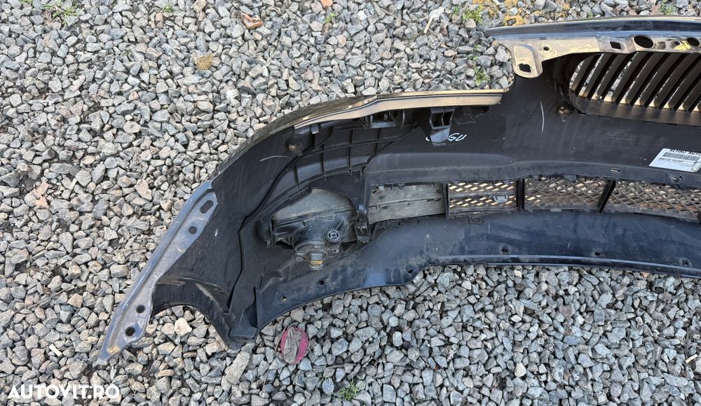 Bara fata BMW seria 5 F10, F11 an 2010-2013 cu halogene, grile si ornamente - 6