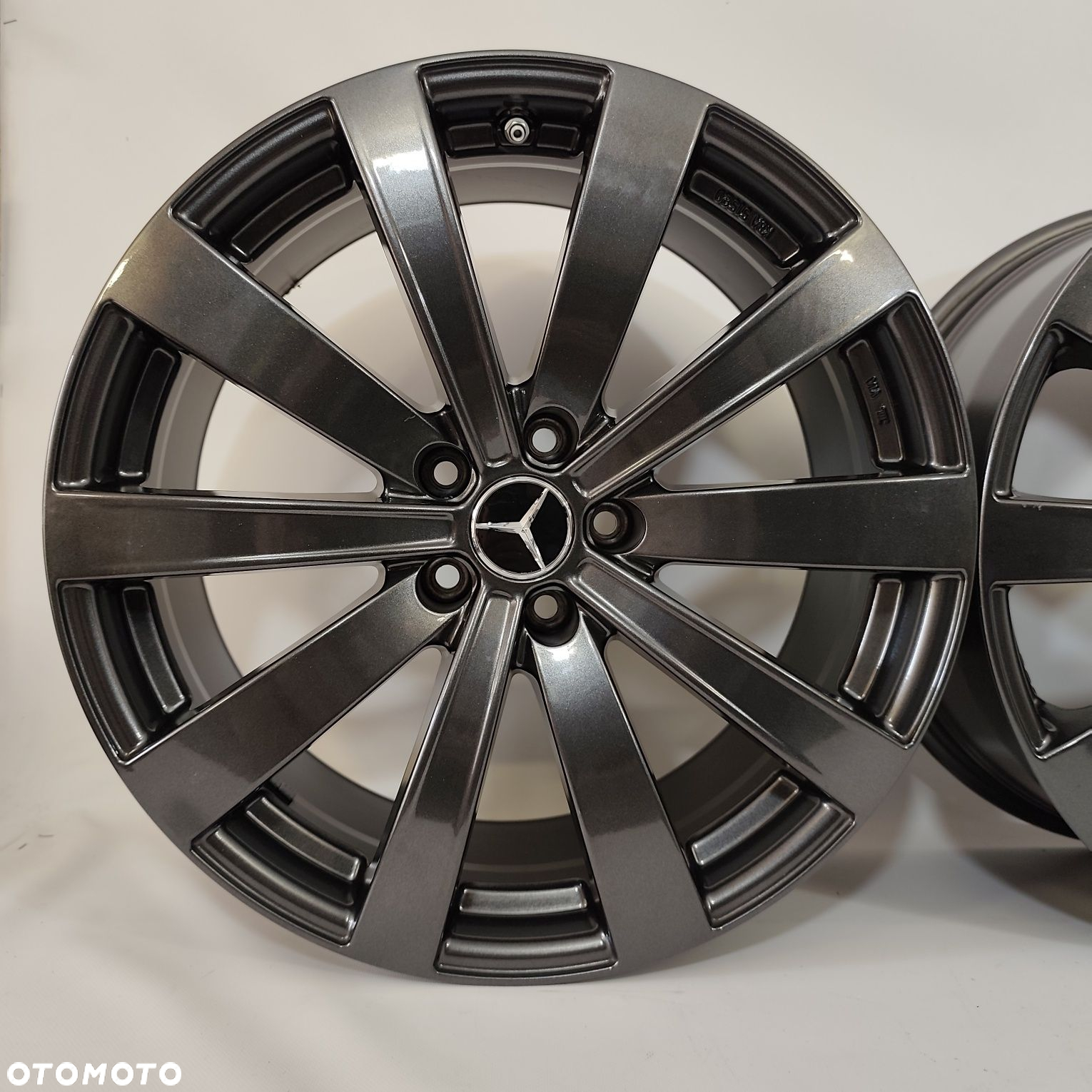 5x112 19" mercedes glc eqc gle klasa e s czujnik grafit. - 8