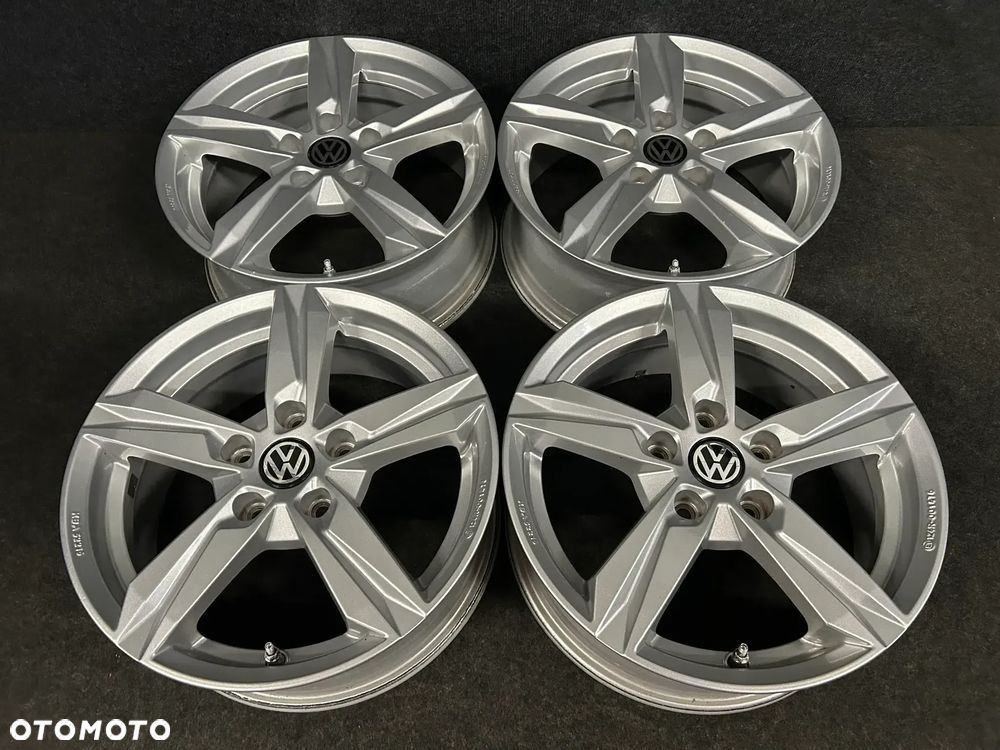 Alufelgi VW Passat B8, B7, Sharan, Touran, T-Roc 16 cali 5x112 4szt. Ładne! - 4