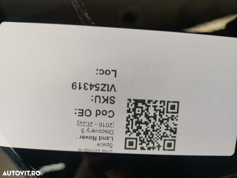 Usa Dreapta Spate Land Rover Discovery 5 2016 2017 2018 2019 2020 2021 - 8