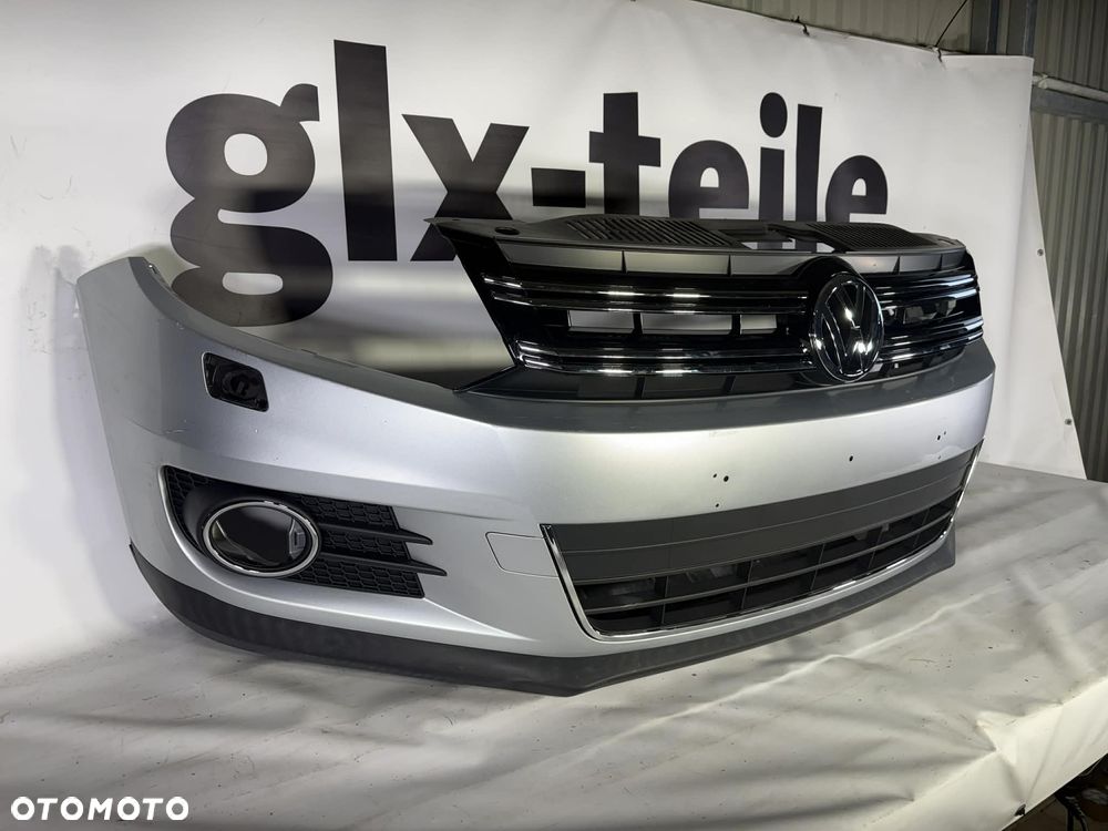 Vw Tiguan I 5N Lift Zderzak Przód Przedni 11-15 LA7W Sprysk. 5N0807221K - 4
