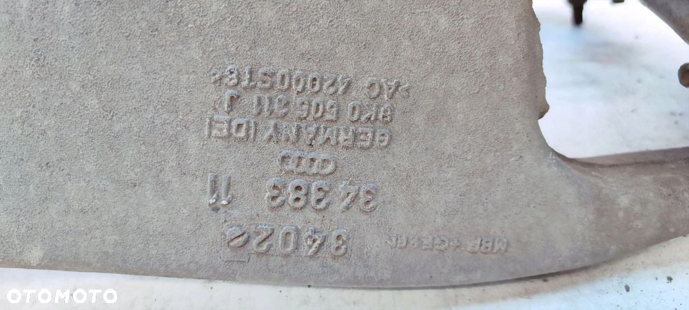 ZWROTNICA PIASTA WAHACZ LEWY TYŁ AUDI A4 B8 A5 8T A6 C7 8K0505435AB - 5