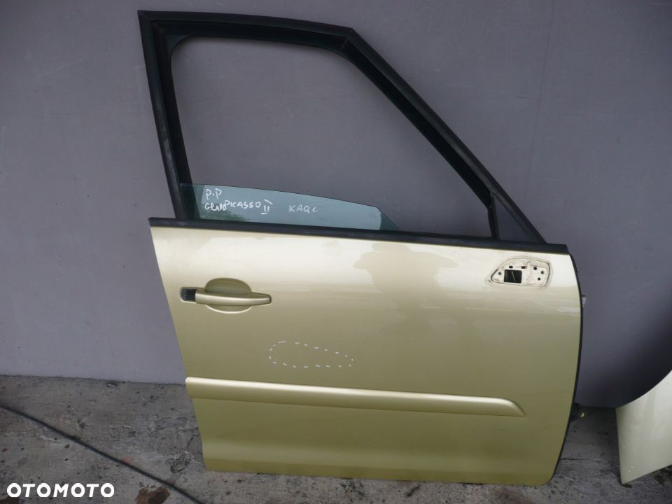 CITROEN C4 GRAND PICASSO 06-13 DRZWI PRZEDNIE PRZÓD PRAWE KAQC