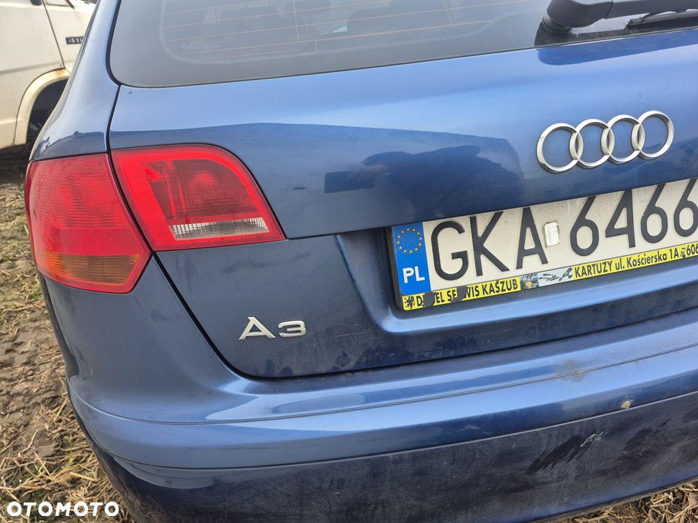 Klapa bagażnika audi a3 8p sportback lz5c - 2