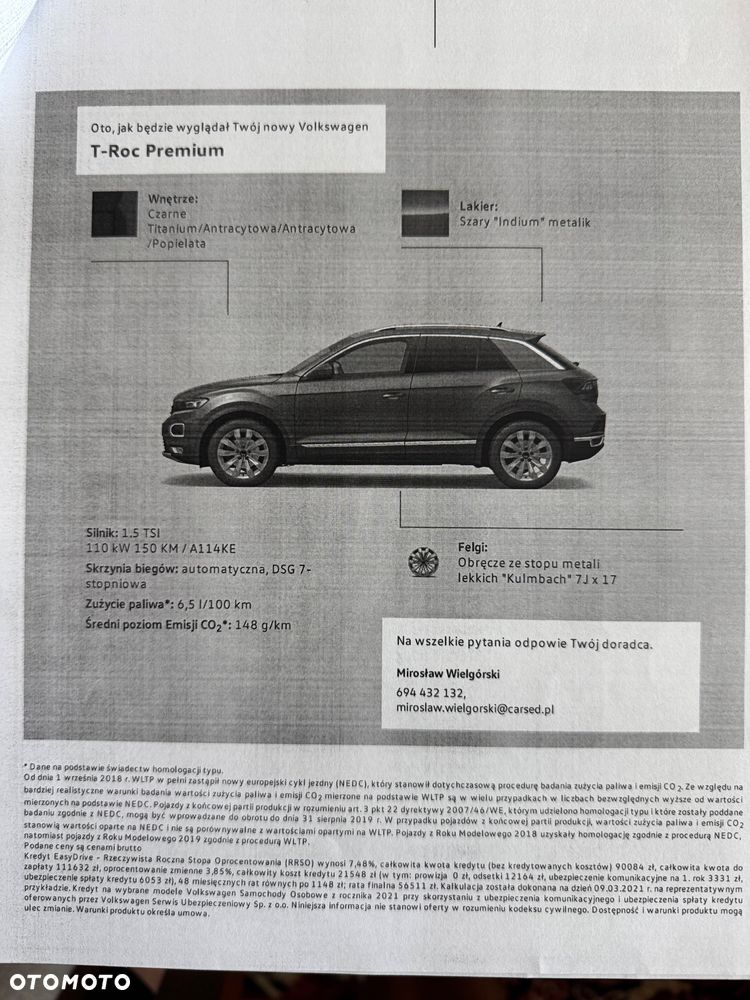 Volkswagen T-Roc 1.5 TSI ACT Premium DSG - 38