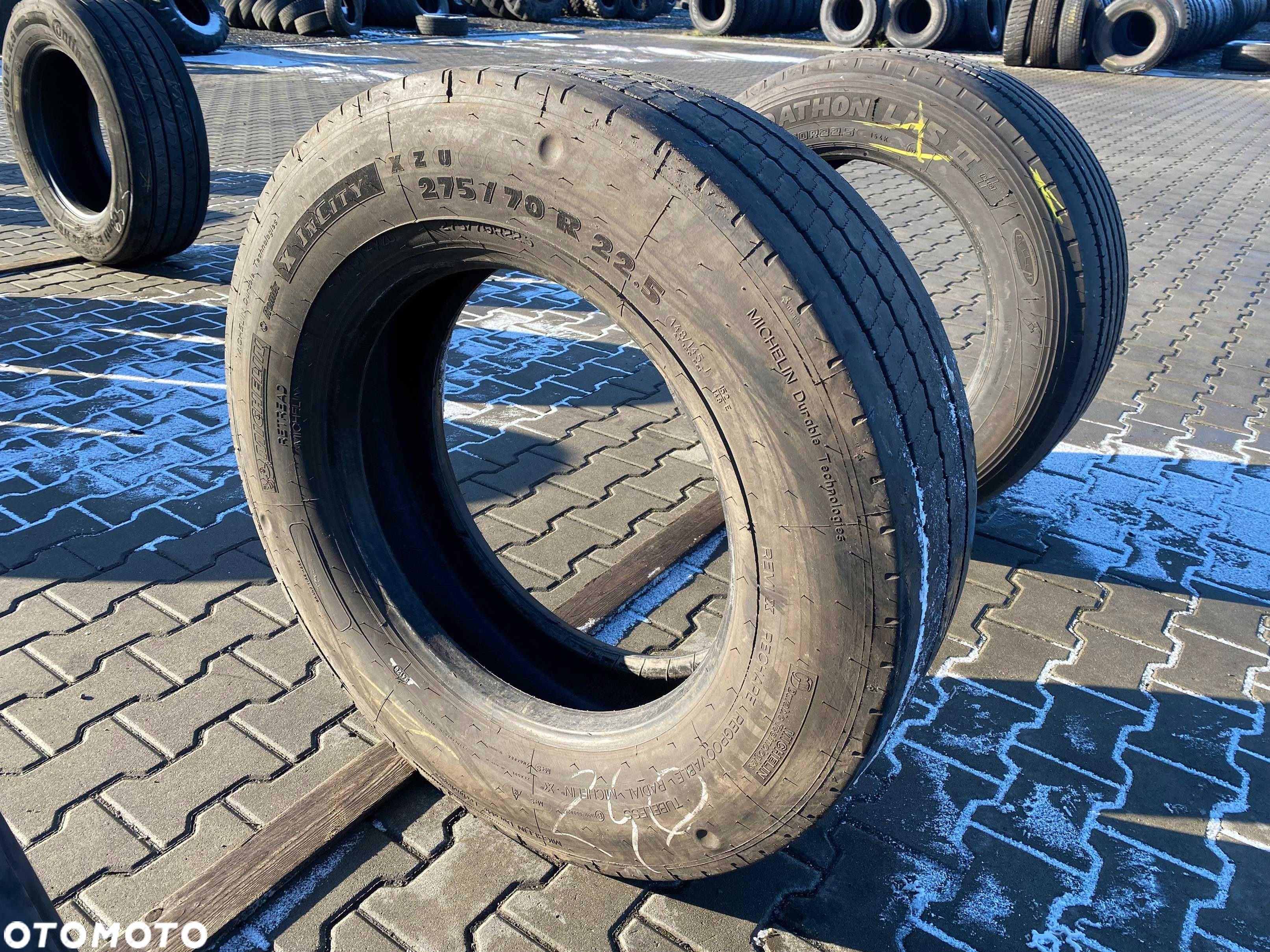 Opona 275/70R22.5 MICHELIN X INCITY XZU Universalna 10-11mm - 5