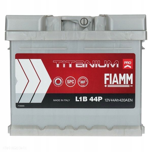 Akumulator FIAMM Titanium PRO 44Ah 420A L1B44P - 11 kg P - 3
