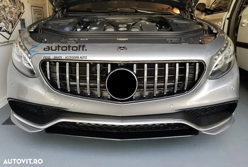 Grila Mercedes S-Class C217 A217 S63 / S65 (2014-2022) GT Panamericana - 5