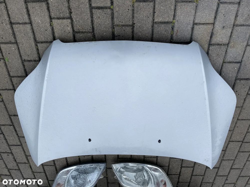 Chevrolet Aveo II T250 lift 92U zderzak maska lampa reflektor lewy prawy przód pas przedni błotnik lewy prawy - 3