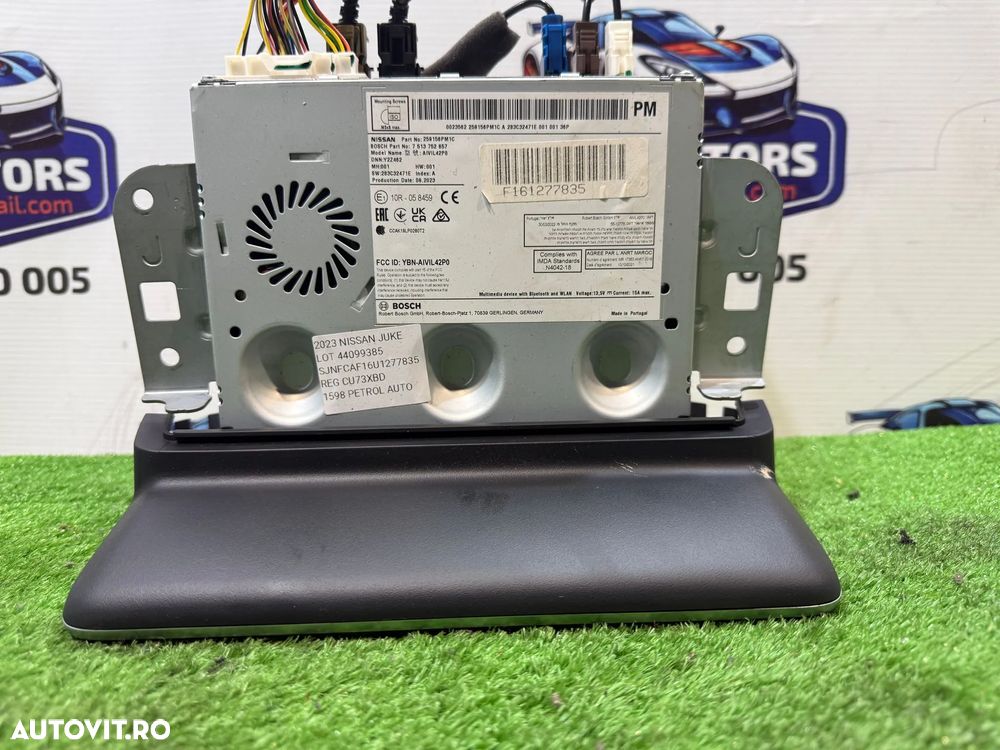 DISPLAY NAVIGATIE NAVI CD MULTIMEDIA NISSAN JUKE HYBRID 1.6 BENZINA 2023 COD OEM 259156PM1C 7513752657 2022-2024 - 6