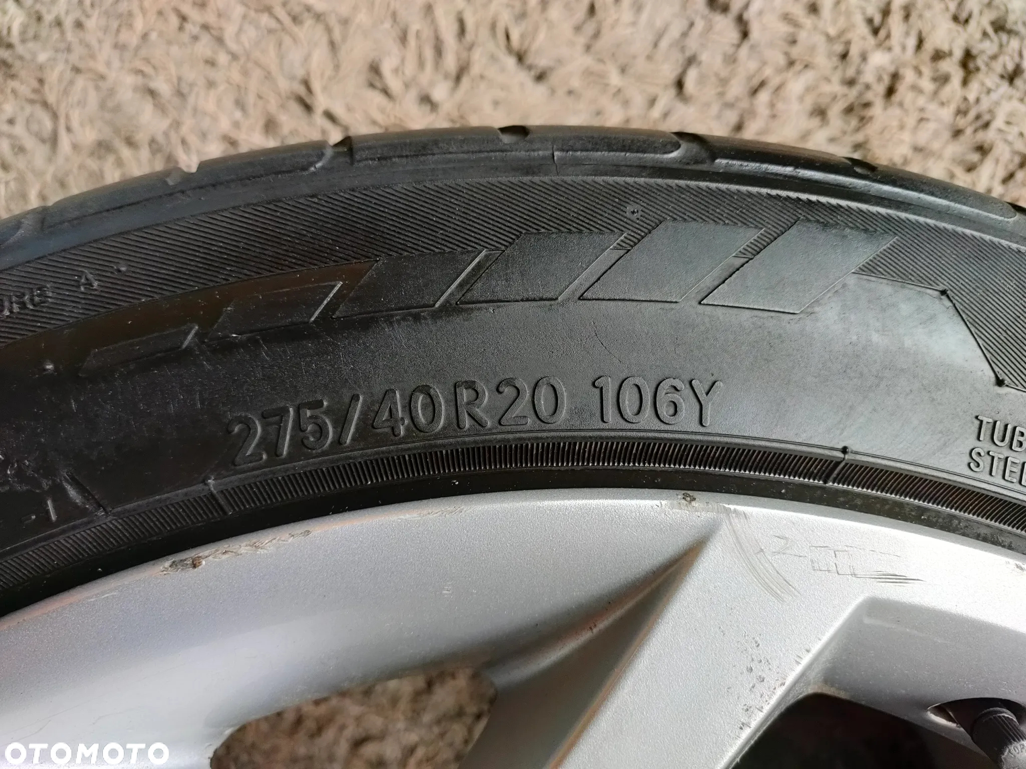 Cena za dwie 275/40/20 R20 106Y dwie opony letnie Toyo Proxes T1 Sport SUV jak 265 285 Rant ochronny para opon lato 4x4 Radom BMW X5 X6 - 10