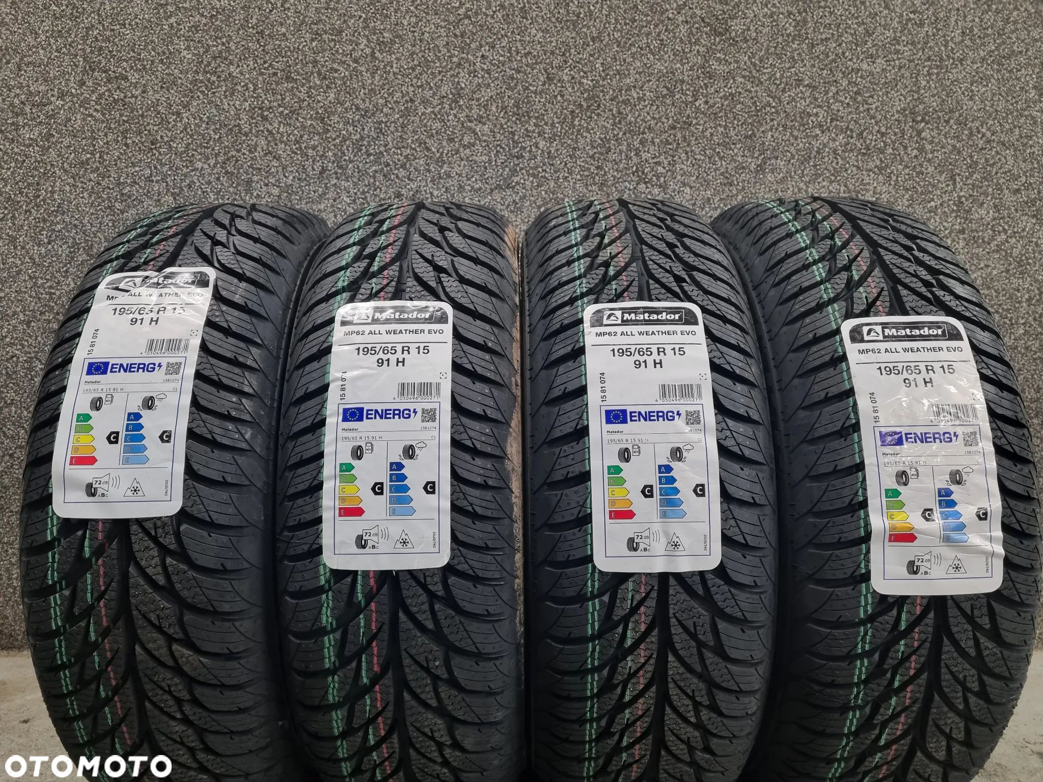 Opony Całoroczne Matador All Weather EVO 195/65/15 91H 4szt. Nowe! - 1