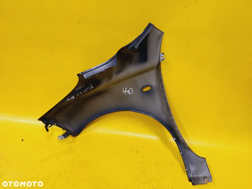 BŁOTNIK PRAWY PRZÓD NISSAN MICRA K12 HB 3D LAK: Z11G NR440 - 9