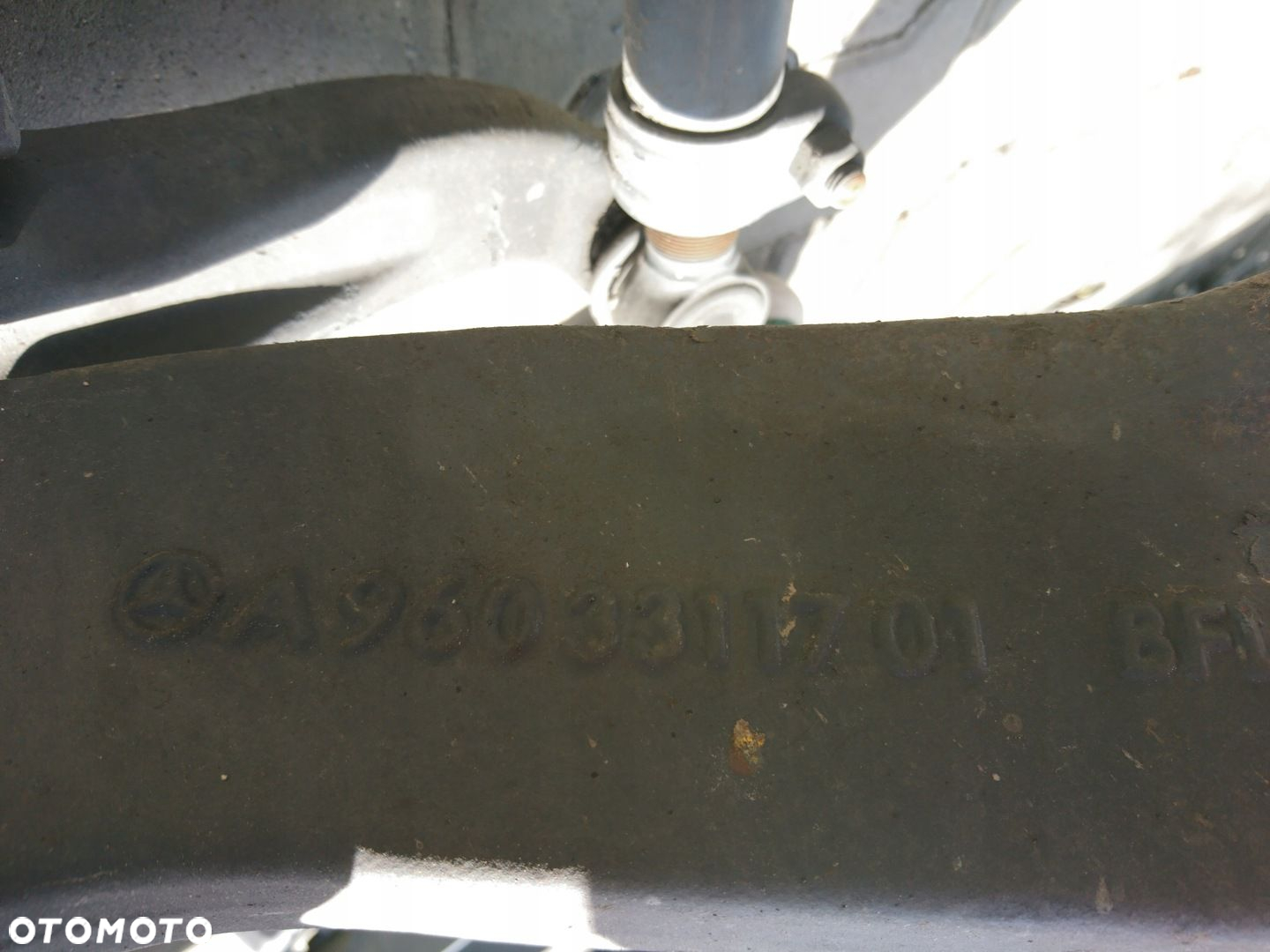 MB ACTROS MP4 1845 BELKA OŚ ZWROTNICA PIASTA PRZÓD - 10