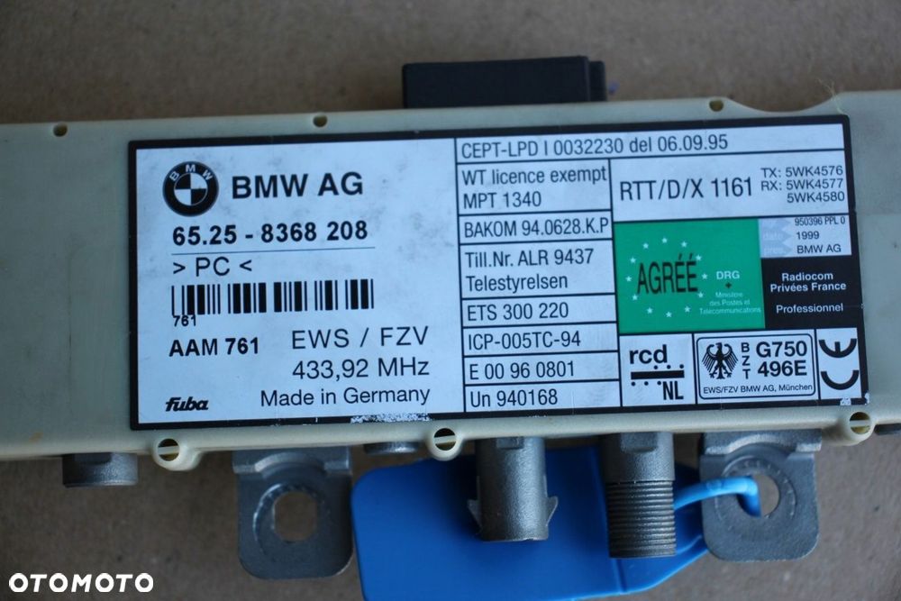 Wzmacniacz anteny moduł BMW 3 model e46 8368208 (4469) - 4