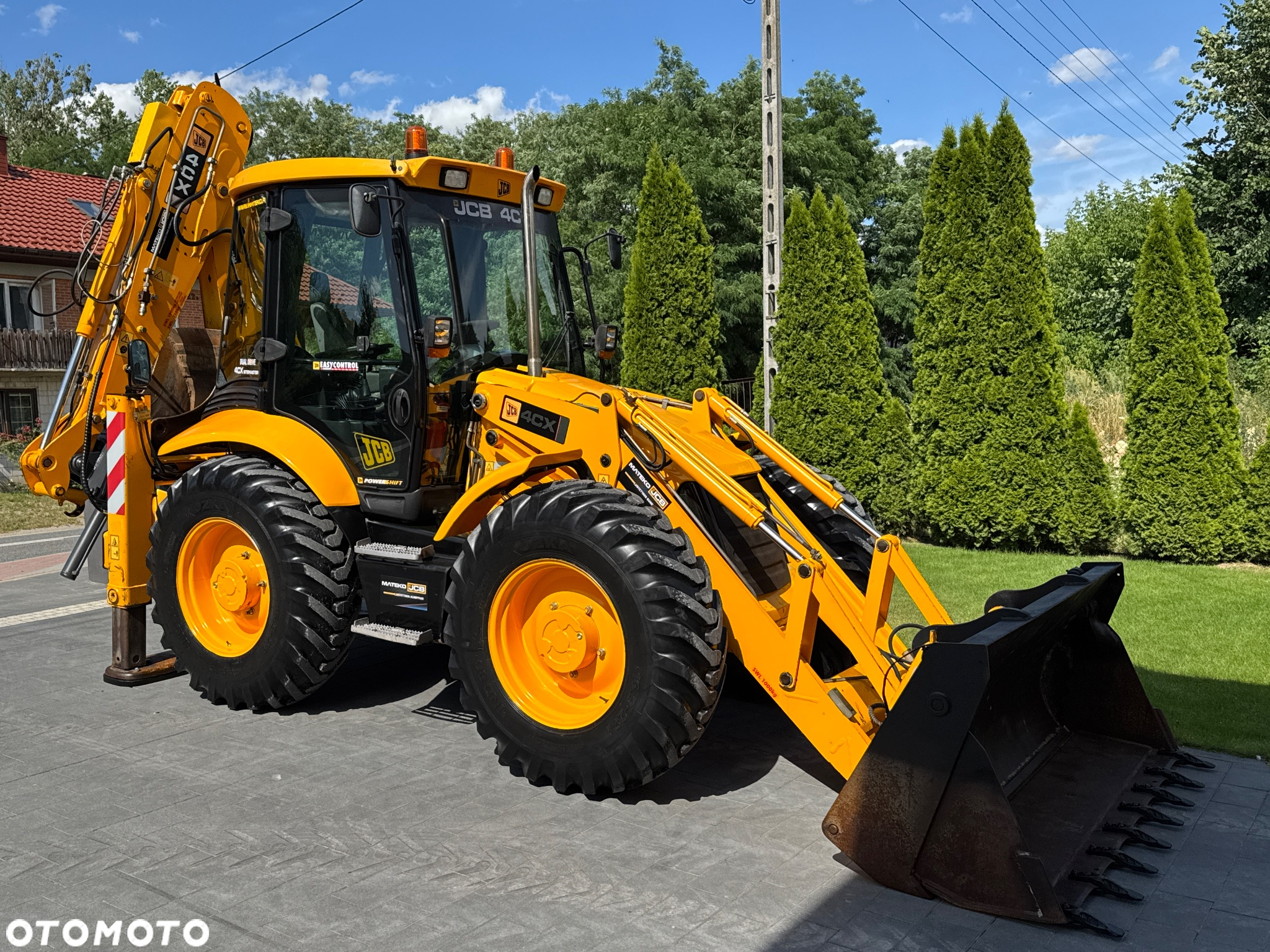 JCB 4CX!! Idealny stan!! Joystick!! Bardzo bogato wyposażona!! [koparko ładowarka] - 2
