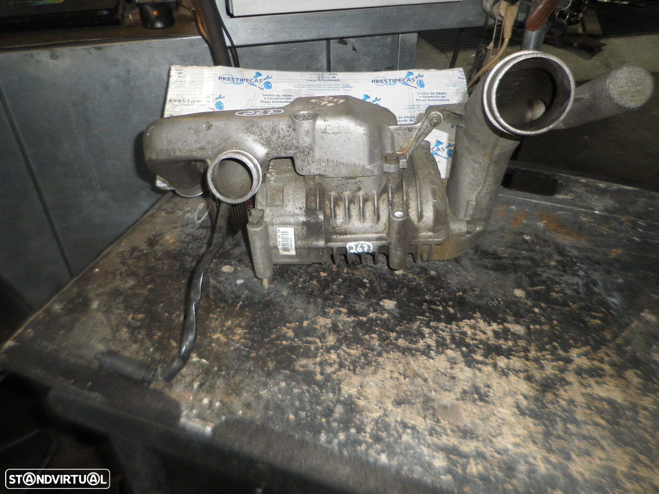 Turbo A1110900080 A1110960099 MERCEDES SLK W170 1997 2.3I 195CV 2P CINZA GASOLINA - 1