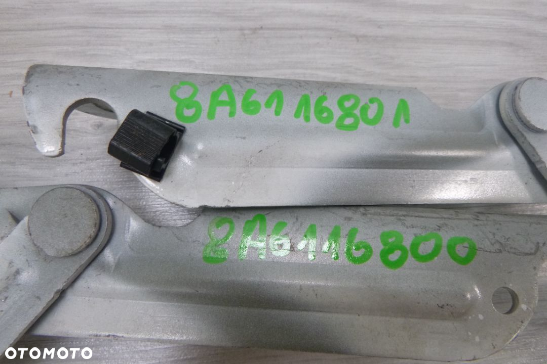 FORD FIESTA MK 7 ZAWIASK MASKI 8A6116800 8A6116801 - 8