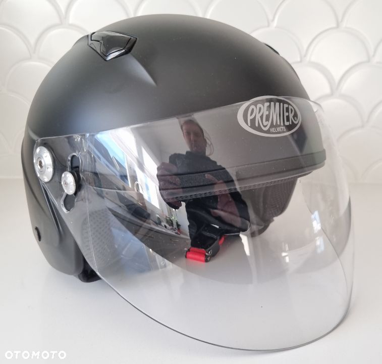 Kask Motocyklowy Otwarty Premier Rozmiar M 57-58 Chopper - 1