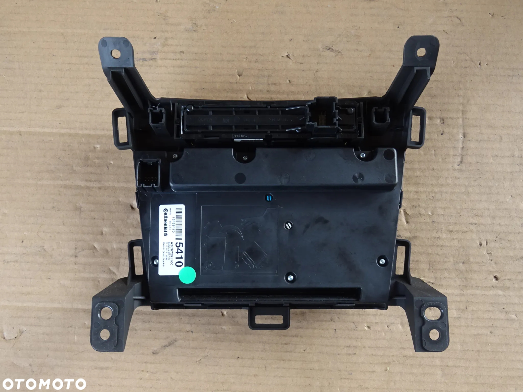 CD400 PLUS RADIO ODTWARZACZ CD PANEL WYŚWIETLACZ OPEL ZAFIRA C ASTRA J MERIVA B carpass PIN - 9