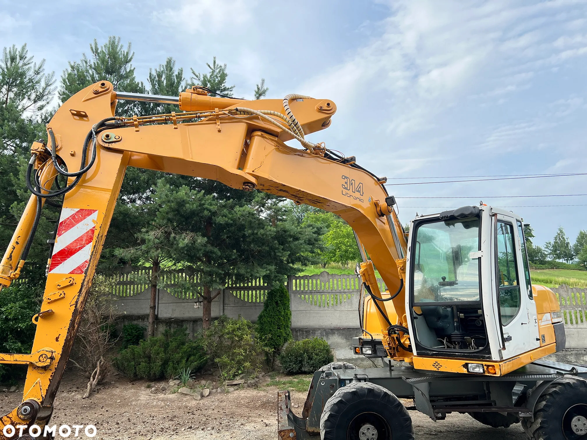 Liebherr A314 LITRONIC Koparka Kołowa 16 Ton 2 Łyżki Pług Podpory - 15