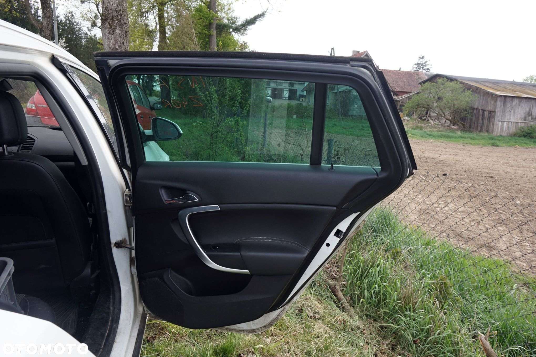 DRZWI TYLNE PRAWE INSIGNIA A I KOMBI Z40R  BIAŁY OPEL 2008-2013 - 5