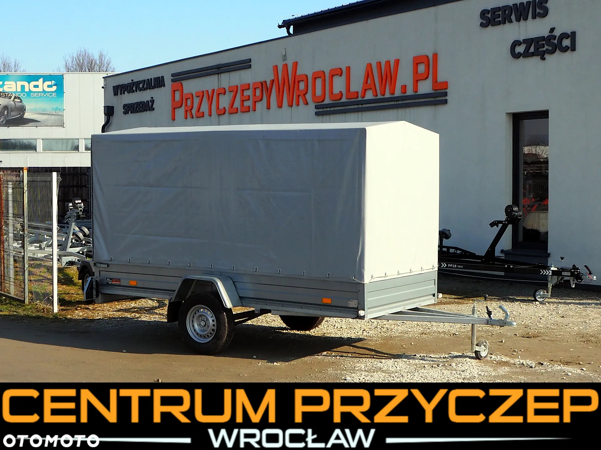 Rydwan EURO A750 / 1 OŚ / NIEHAMOWANE / Z PLANDEKA LUB BEZ - 8