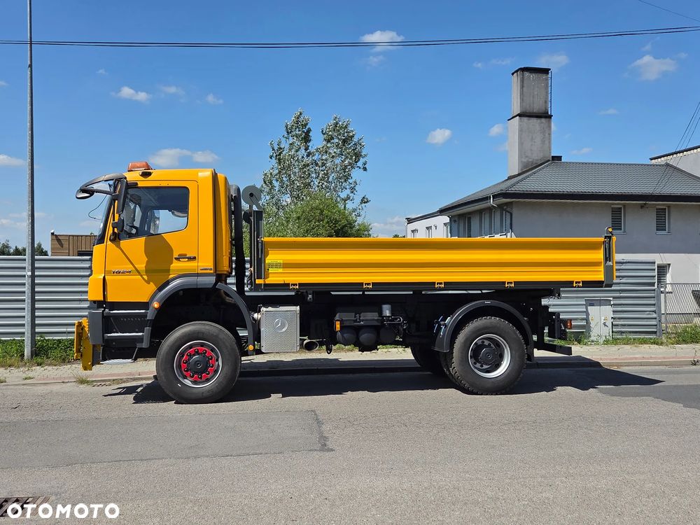 Mercedes-Benz AXOR 1824 // 4x4 4WD AWD // BLOKADY TERENOWE ZWOLNICE // NOWY KIPER WYWROTKA 3str // NISKI PRZEBIEG // MOŻLIWY HDS // OPONY 100% // JAK NOWY - 18