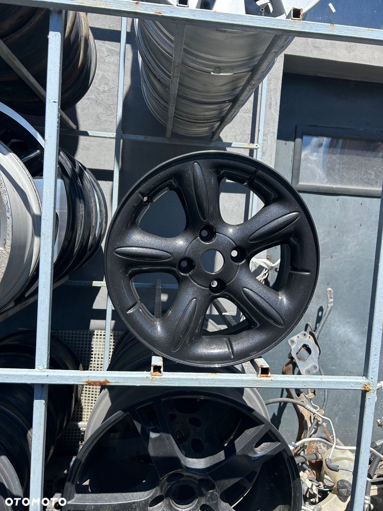 Alufelgi Peugeot Citroen 15 cali 4x108 oryginalne czarne - 5