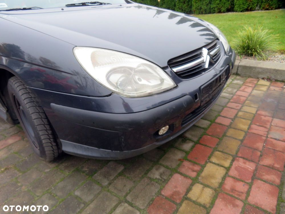 MASKA ZDERZAK BŁOTNIKI LAMPY C5 I EYPC  CITROEN 2001-2004 SZARY PRZÓD KOMPLETNY - 10