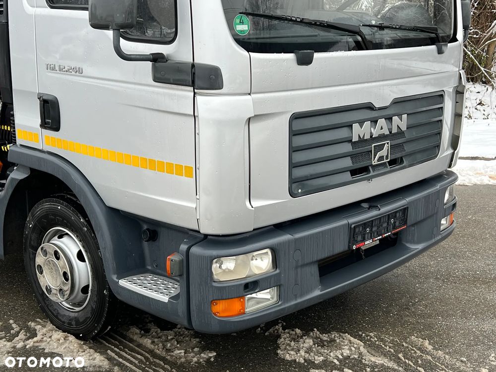 MAN MAN TGL 12-240 Kiper Wywrotka 4x2 Kran PALFINGER PK 12500 BARDZO DOBRY STAN - 3