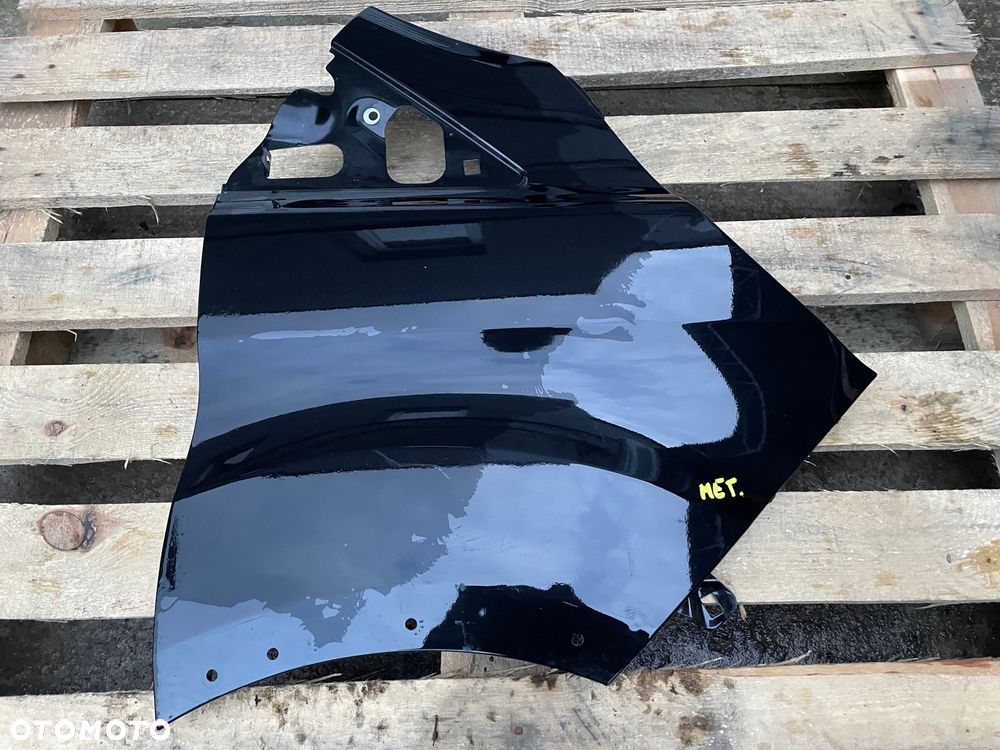 BŁOTNIK PRZÓD PRAWY FORD TRANSIT CUSTOM LIFT CZARNY METALIK W KOLOR - 1