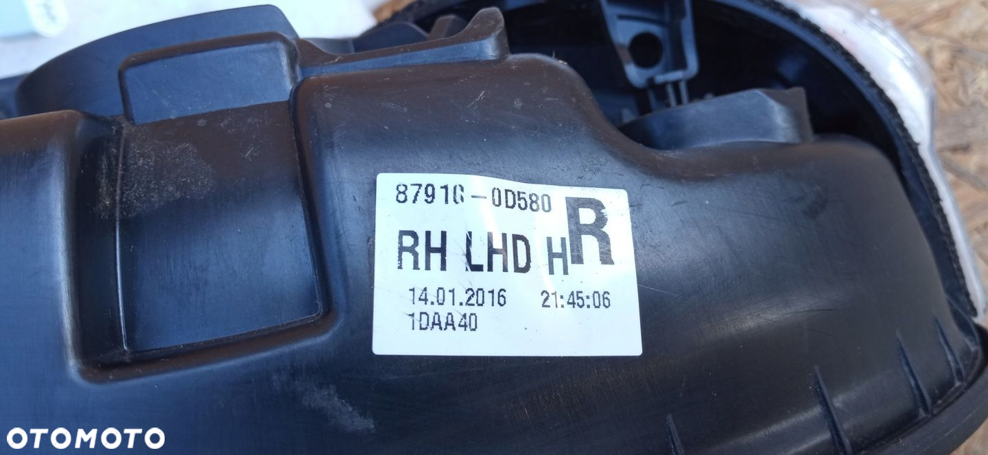 TOYOTA YARIS III 3 LIFT 14- LUSTERKO PRAWE 7 PIN 6401-002 RH - 12