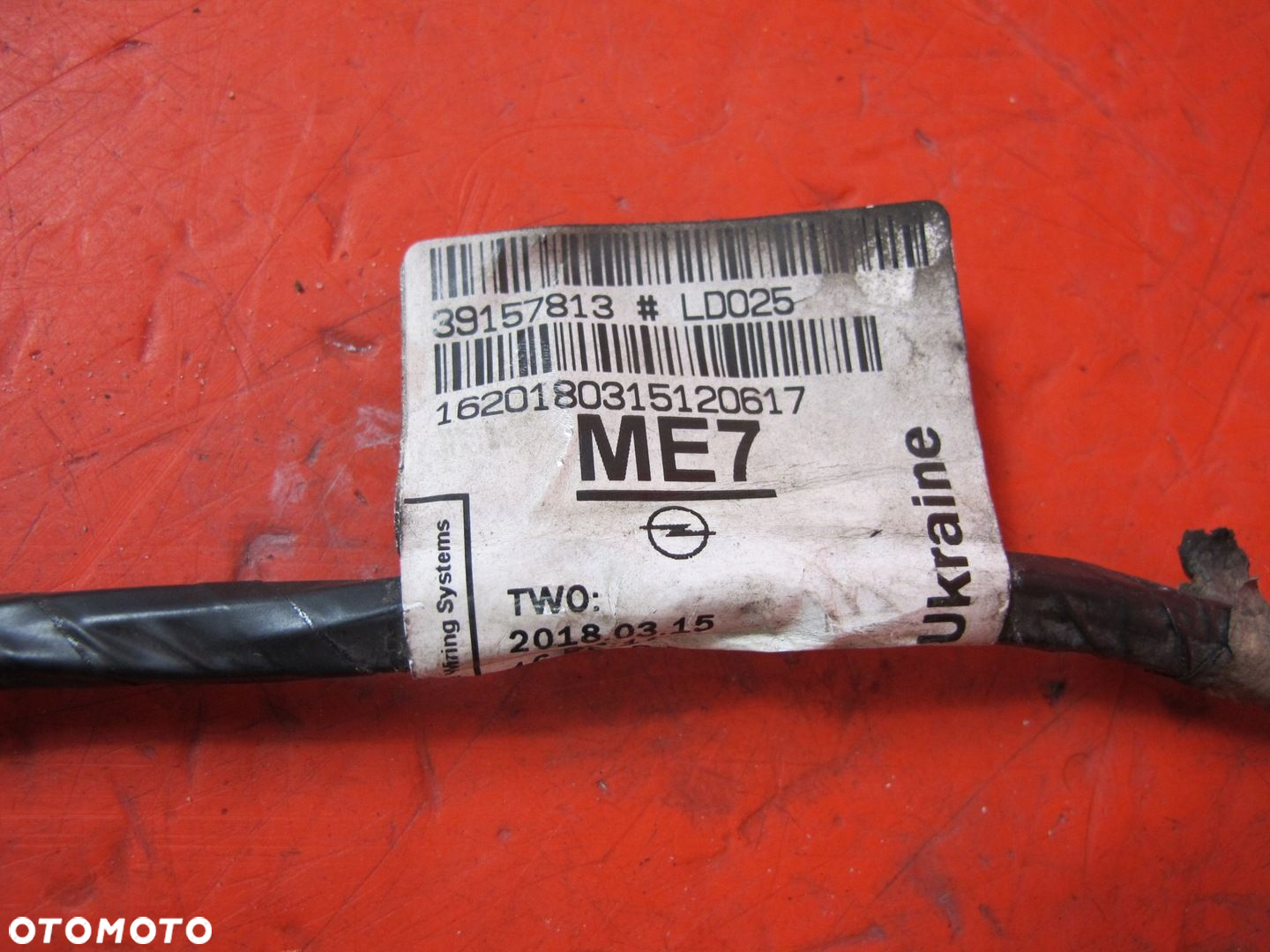 OPEL ASTRA V K HB WIĄZKA INSTALACJ DRZWI PRAWY TYŁ - 4