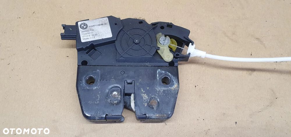 Zamek klapy bagażnika BMW 3 E90 7119049 - 2