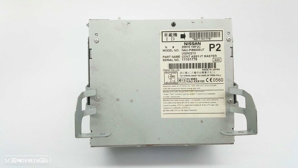 SISTEMA AUDIO / RADIO CD INFINITI M SEDÁN M30D S PREMIUM - 4