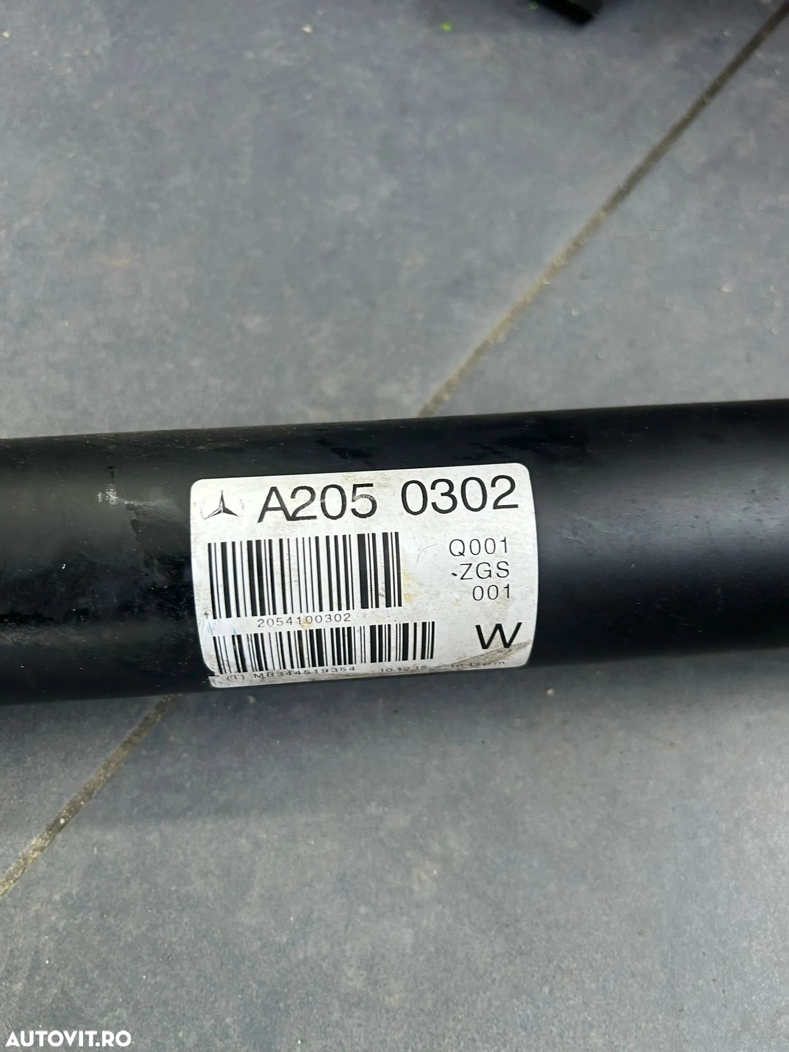 Cardan Mercedes C-Class W205 2.2 CDI Cod: A2050302 - 2