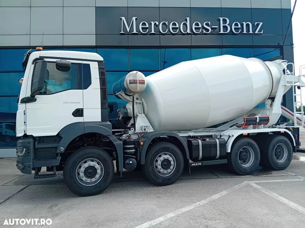 MAN TGS 35.440 8X4 Betoniera/Beton Mixer 10m3, NOU/NEW Truck, TOP !!! - 9