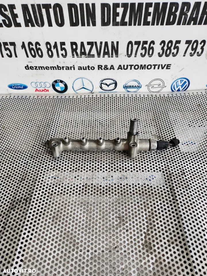 Rampa Injectie Injectoare Cu Senzor Opel Astra H Meriva Zafira B Corsa D 1.7 Cdti Euro 4 Motor Z17D - 3