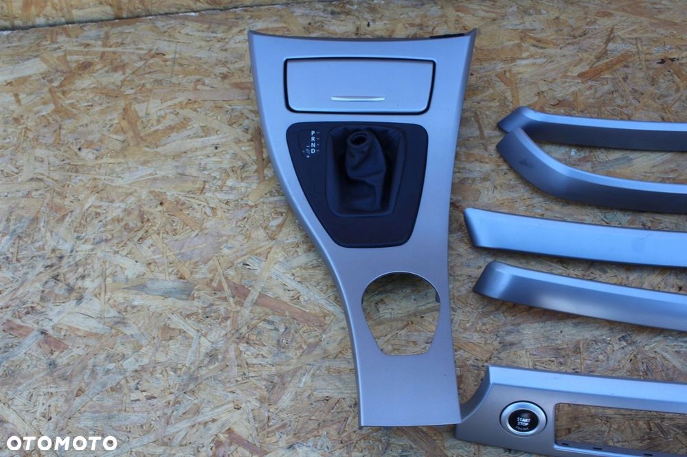 Dekor dekory listwy ozdobne BMW e90 e91 szare komplet EUROPA - 7