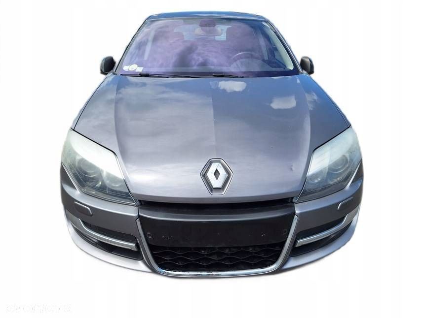 Renault Laguna 3 III LIFT 13- ZDERZAK PRZÓD TEKNG BIXENON LED MASKA ZESTAW - 1