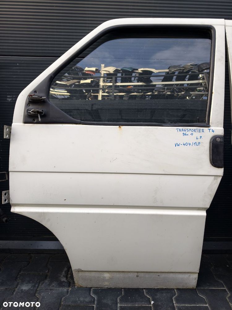 W-wa VW T4 DRZWI MASKA BŁOTNIK ZDERZAK GRILL BELKA KOLOR BIAŁY - 5