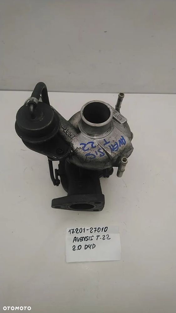 TURBINA 2.0 D4D 2.0 TD 110KM AVENSIS T22 17201-27010 - 1