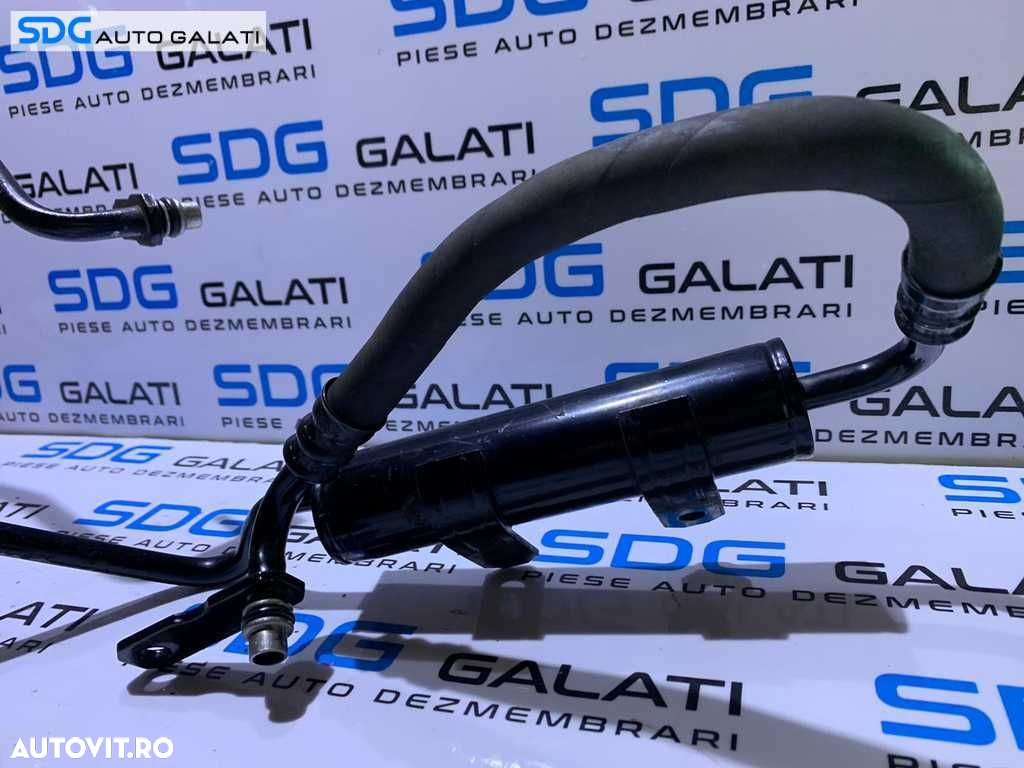 Conducta Conducte Teava Tevi Racire Ulei Lichid Transmisie Cutie Viteze Automata Audi A4 B6 2.5 TDI 2001 - 2005 Cod 8E0317818N [S0142] - 3