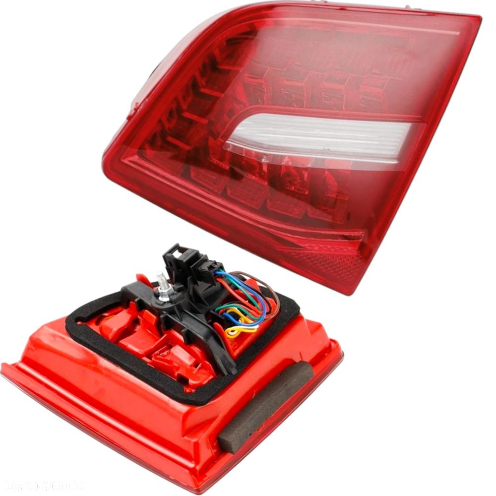 ZESTAW Lampa PRAWA+LEWA LED Audi A6 C6 08-011 sedan w błotnik + KLAPE TYLNE - 7