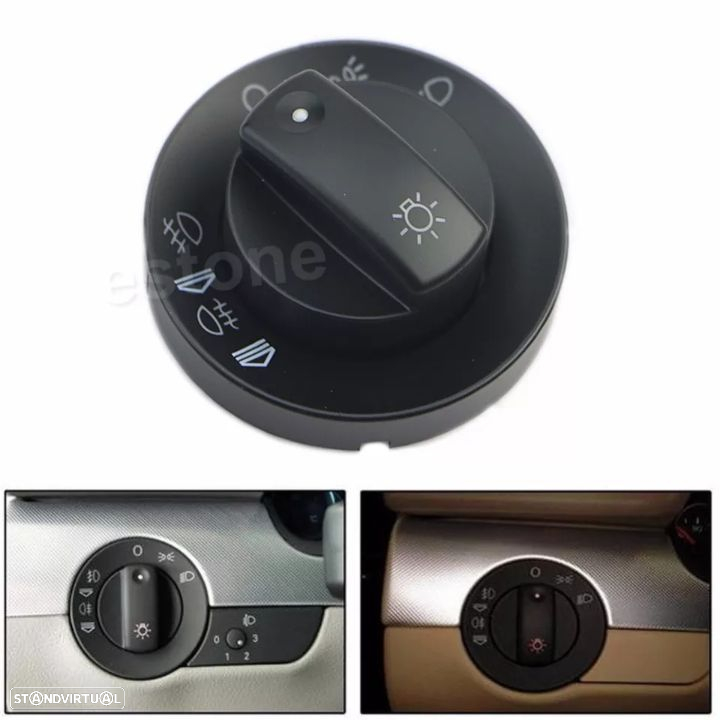Capa Reparação Comutador Switch Luzes - Audi A4 B6 - 4