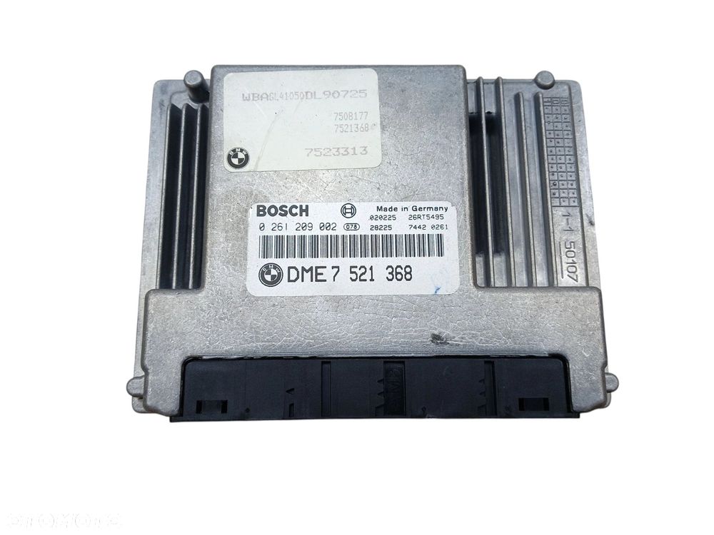 KOMPUTER SILNIKA BMW E65 3.6 N62B36A V8 7521368 0261209002 - 2